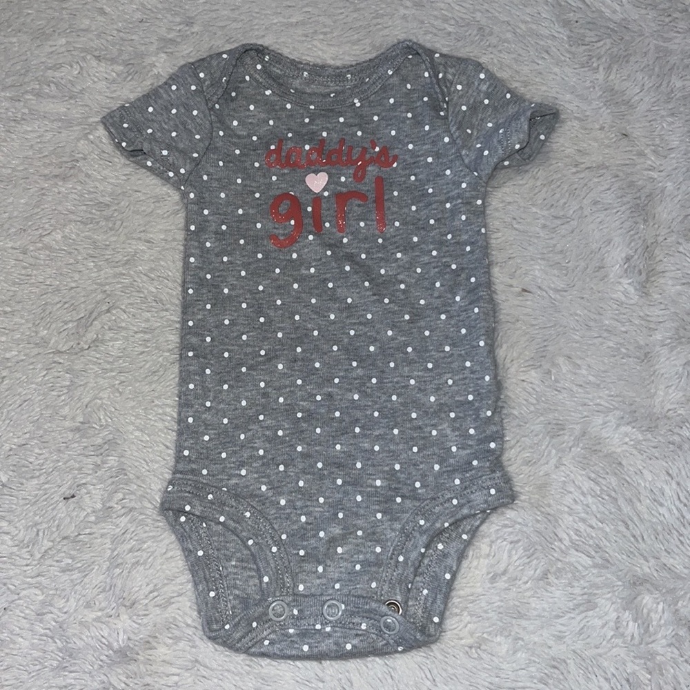 (3 for $10) carters Daddy’s girl bodysuit